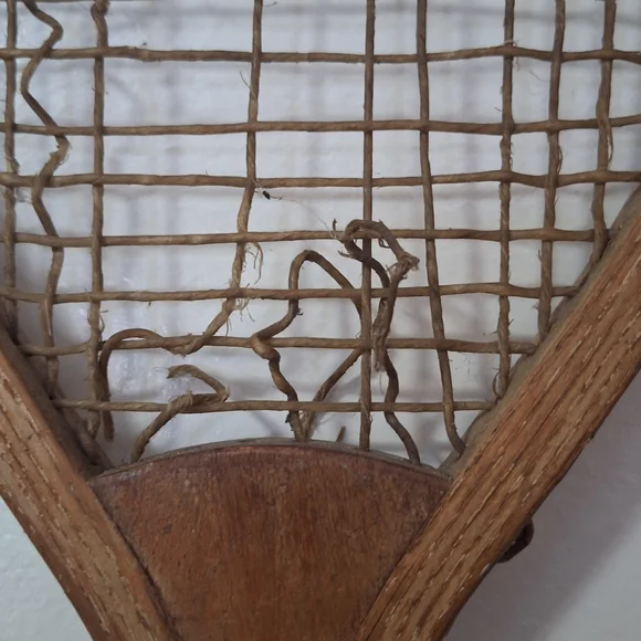 Ultra Rare! Antique Wright & Ditson "Longwood" Wood Tennis Racquet | Boston, MA - Picture 14 of 16